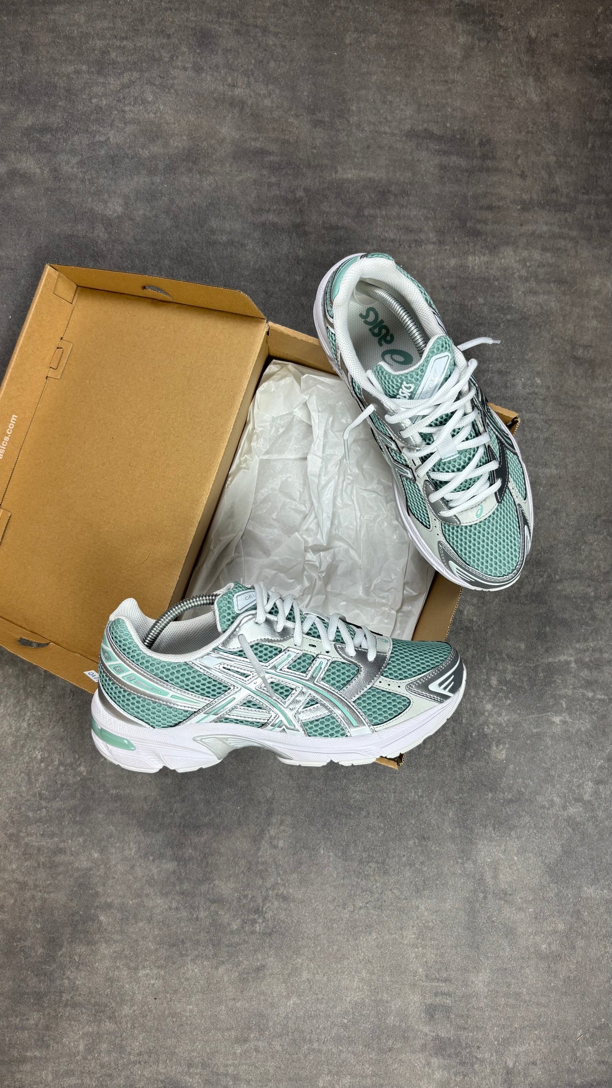 Asics Gel 1130 Verdigris Pure Silver
