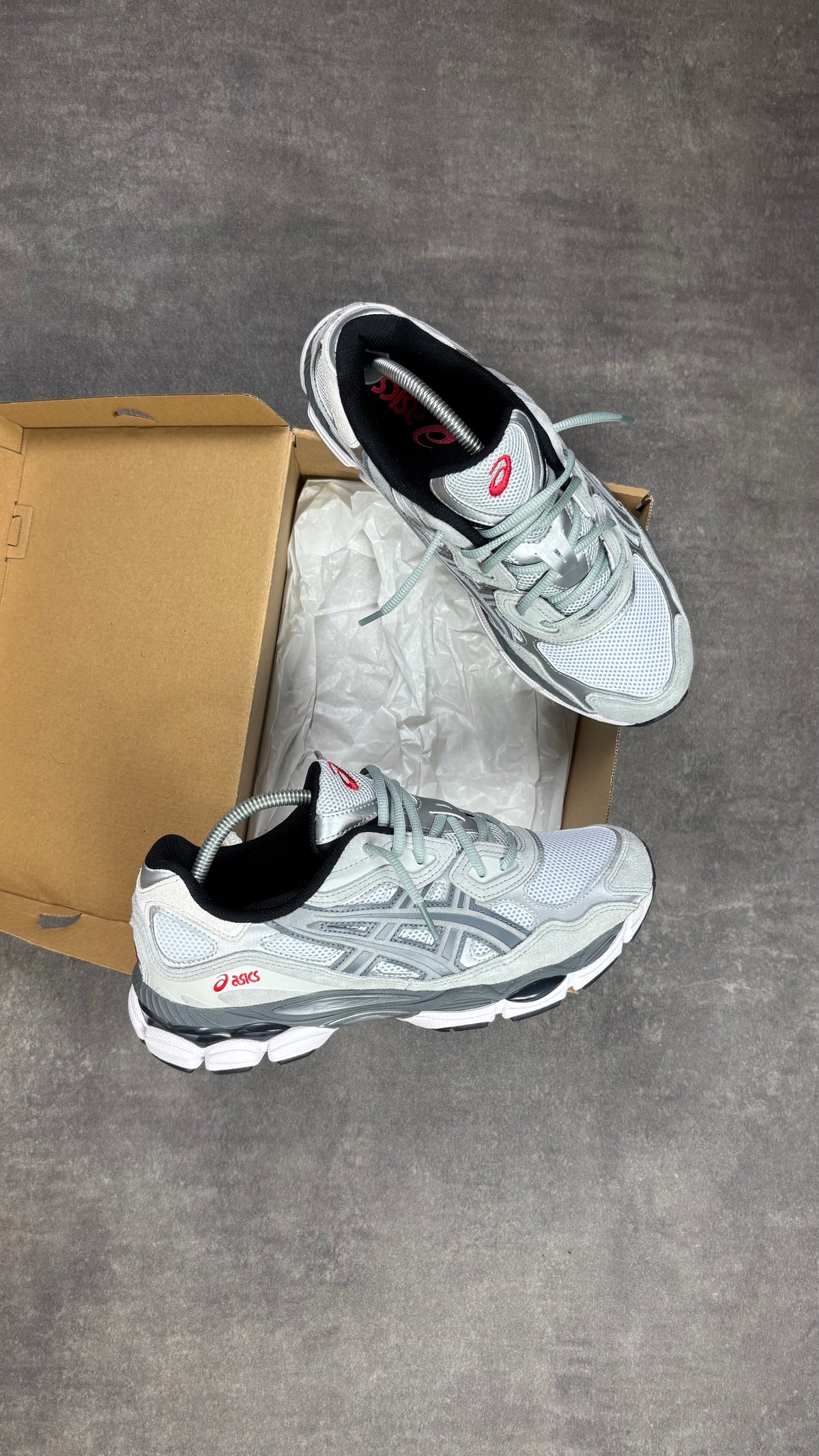 ASICS Gel NYC White Steel Grey