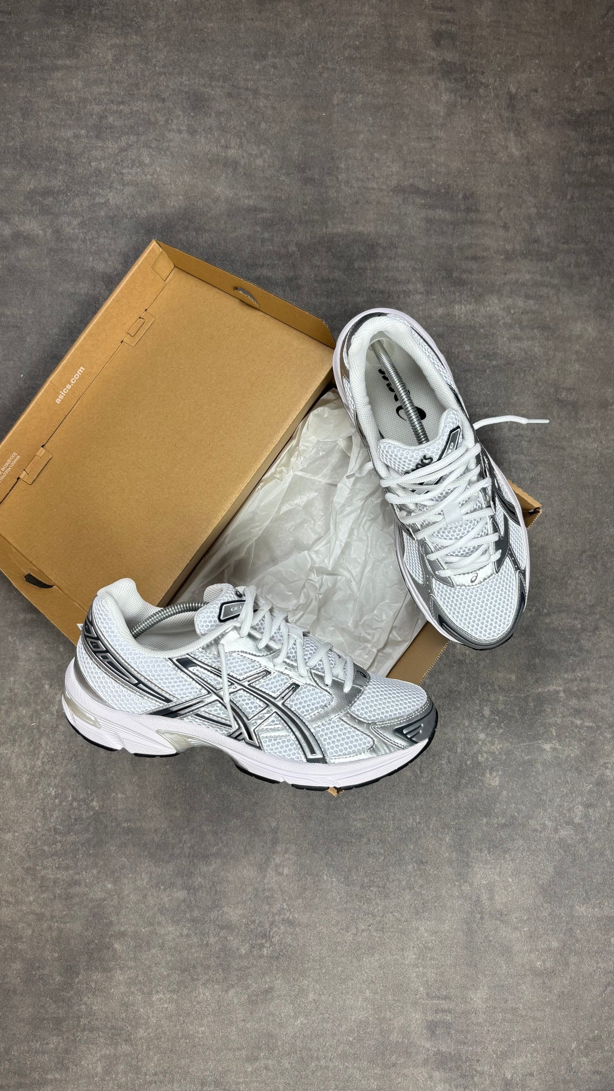 Asics Gel 1130 White Pure Silver